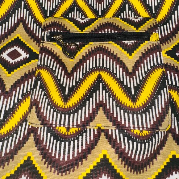 Gia & Dani Boho Sling Bag With Polka Dot Lining Tribal Southwest Crossbody Purse - Picture 10 of 14